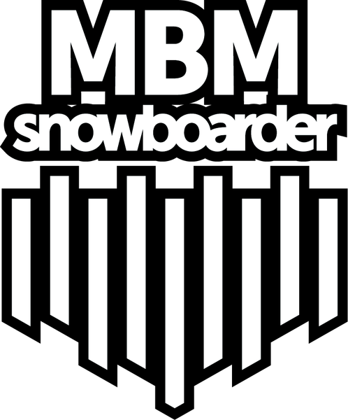 snowboarder MBM white