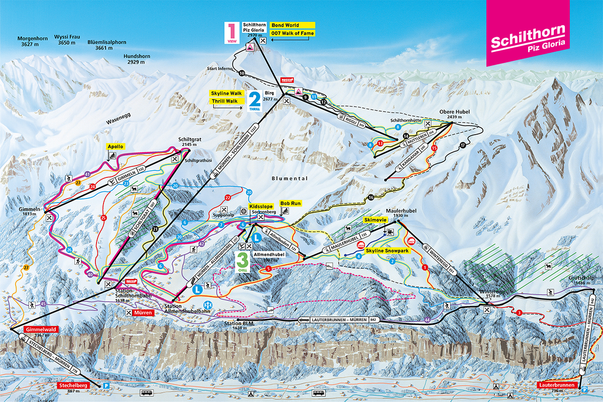 schilthorn pistenplan mit logo 2022 web
